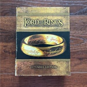 Lord of the Rings: Extended Edition Trilogy Blu-ray Disc, LOTR